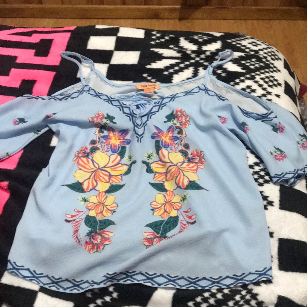 Blue blouse